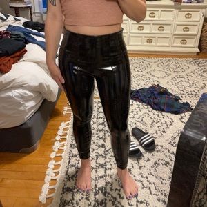 Spanx Patent Leather Leggings